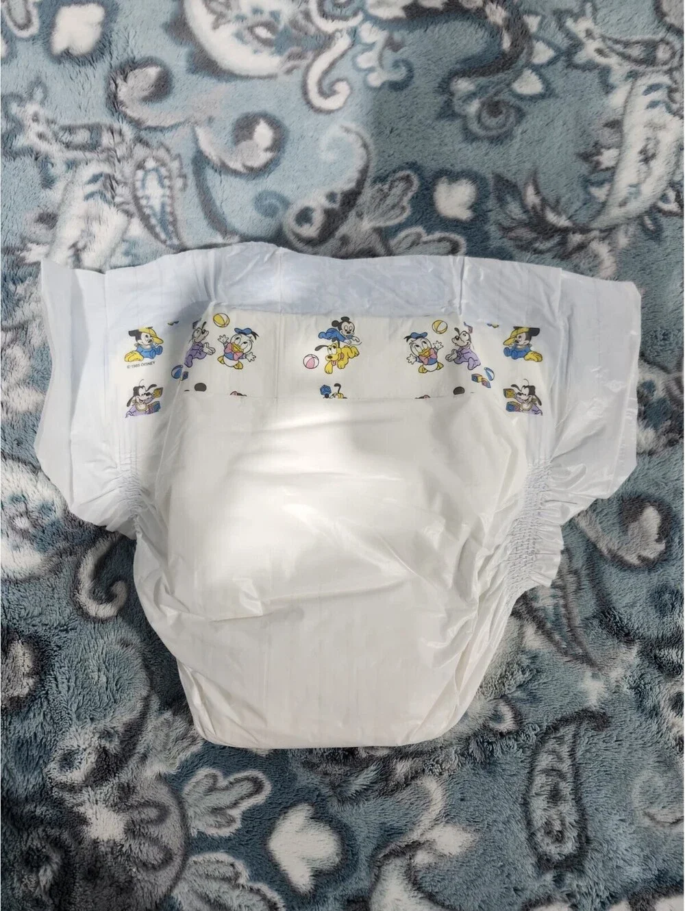 Vintage Very Rare 1985 Disney Mickey Mouse Babys Diaper New